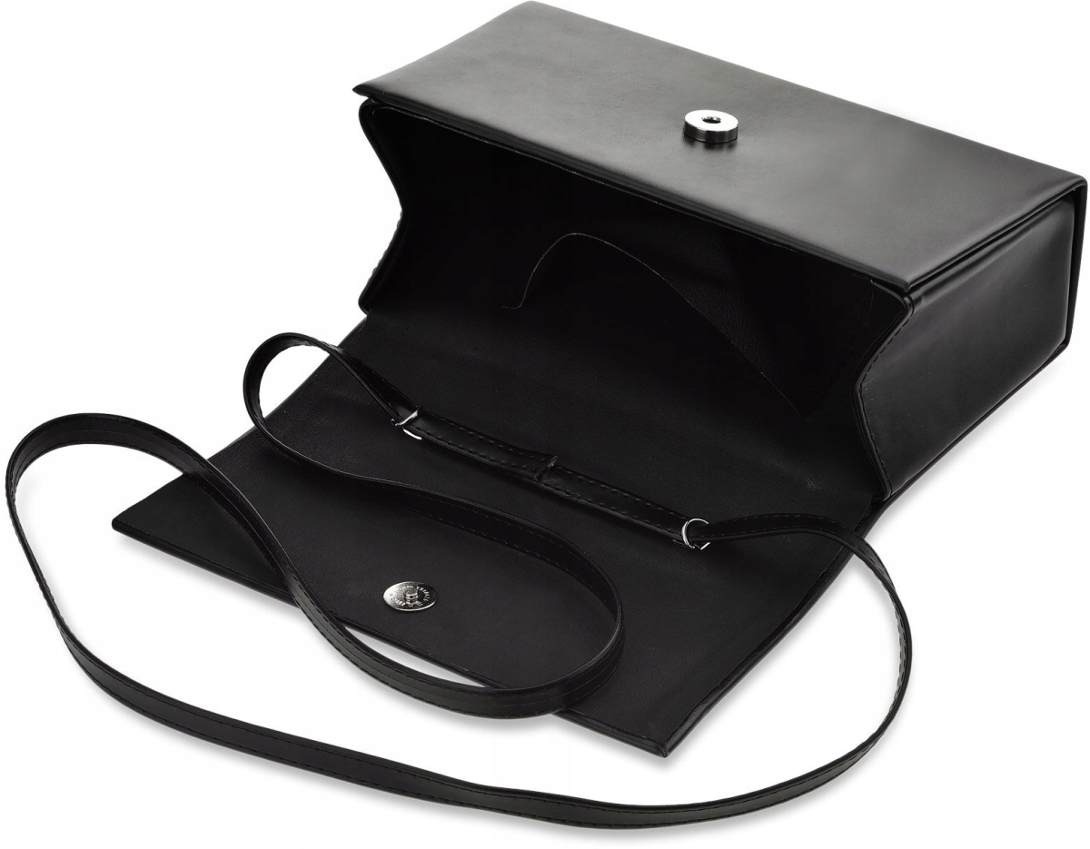 Mała TOREBKA Wizytowa KOPERTÓWKA ELEGANCKA Czarna KLASYCZNA Listonoszka Marka inna