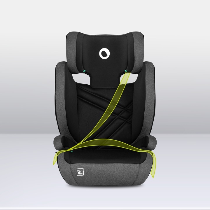 LIONELO FOTELIK SAMOCHODOWY HUGO I-SIZE ISOFIX PODSTAWKA SPORTY BLACK RED Seria HUGO I-SIZE