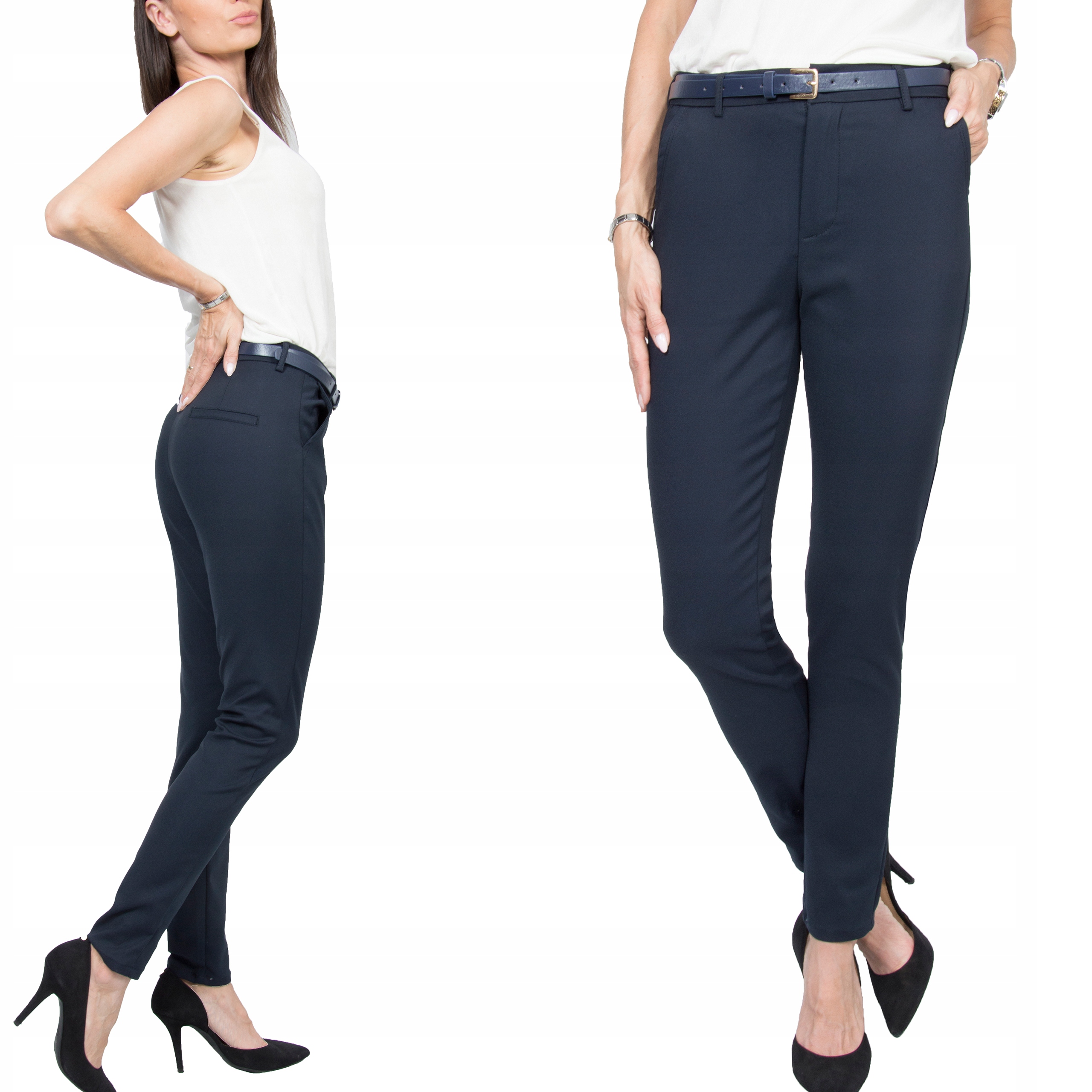 

#g Damskie Spodnie Cygaretki roz. 44