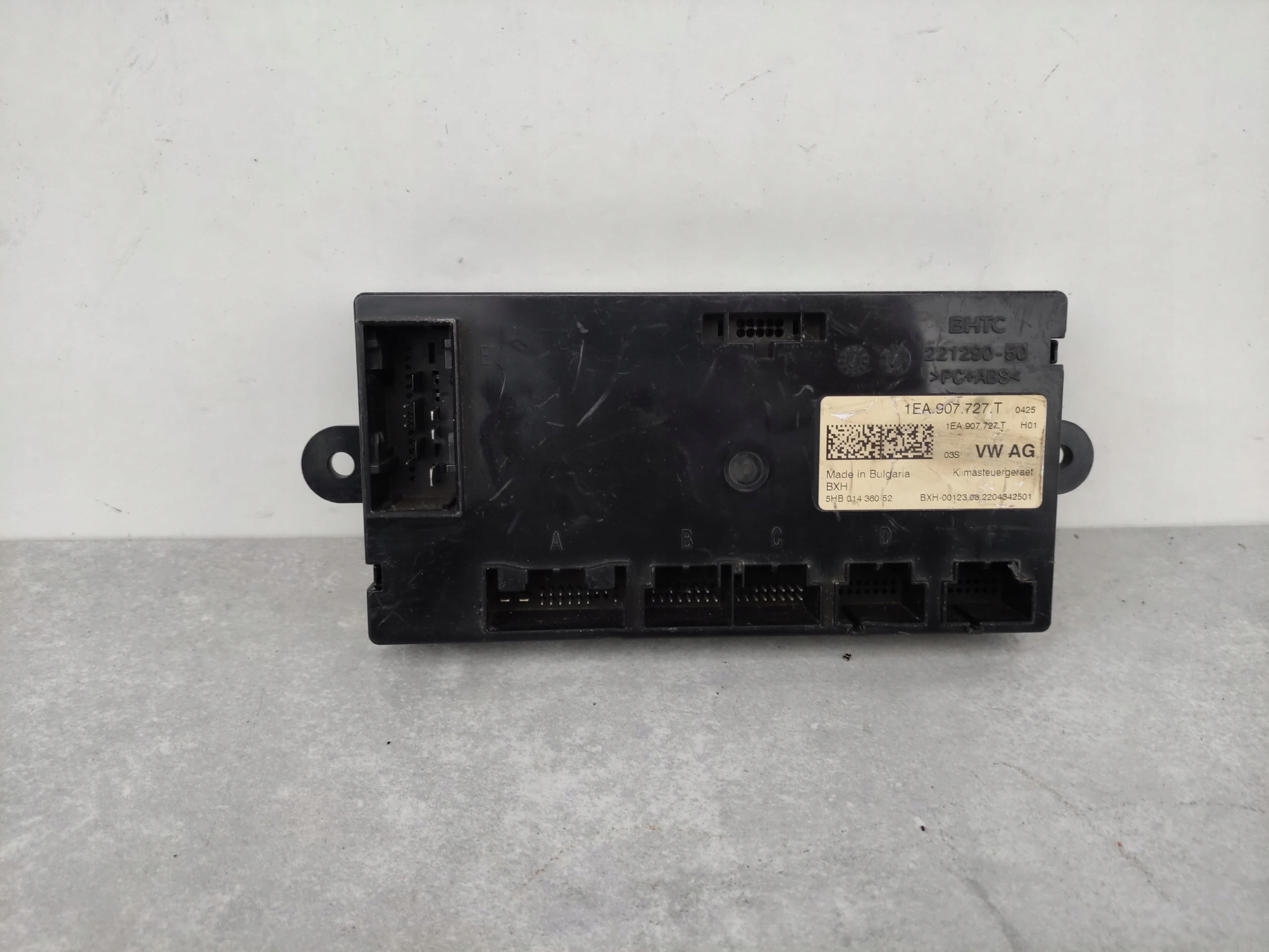 MODUL KLIMAANLAGE COMPUTER AUDI Q4 E-TRON VW ID4 ID5 1EA907727T K125/939P