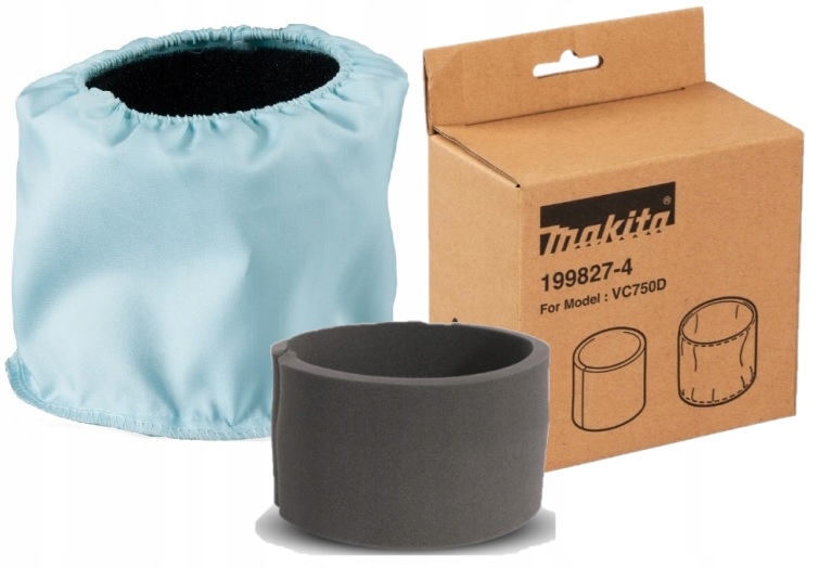 

Makita 199827-4 Filtr Wstępny Kpl. Do DVC750 Oryg.