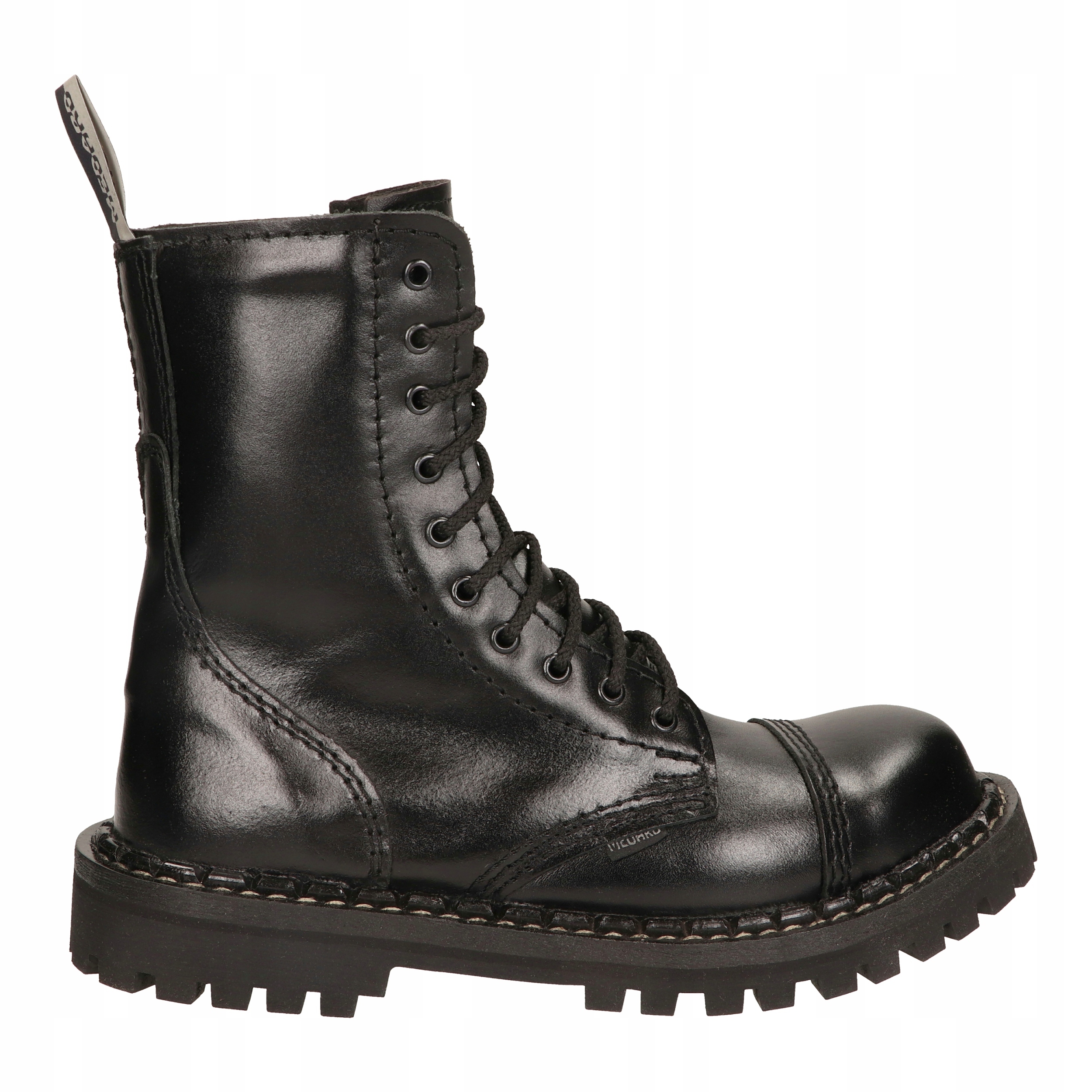 BUTY SKÓRZANE GLANY WYSOKIE R43 MEDARD