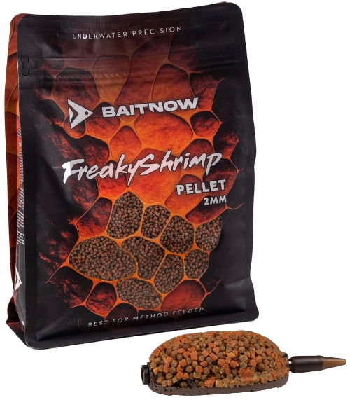Pellet Baitnow Method Feeder Freaky Shrimp 2mm 800