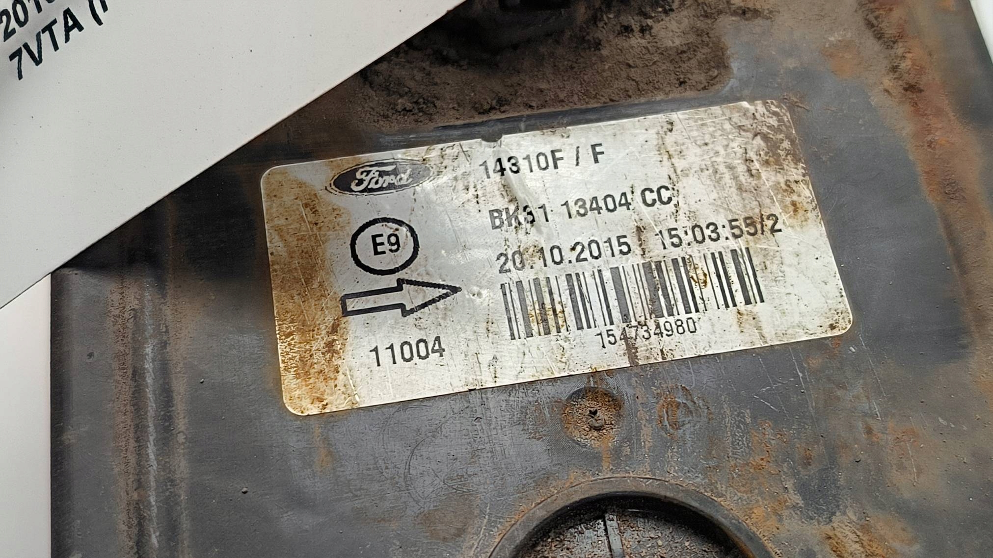 light right rear part BK31-13404-CC FORD TRANSIT MK8