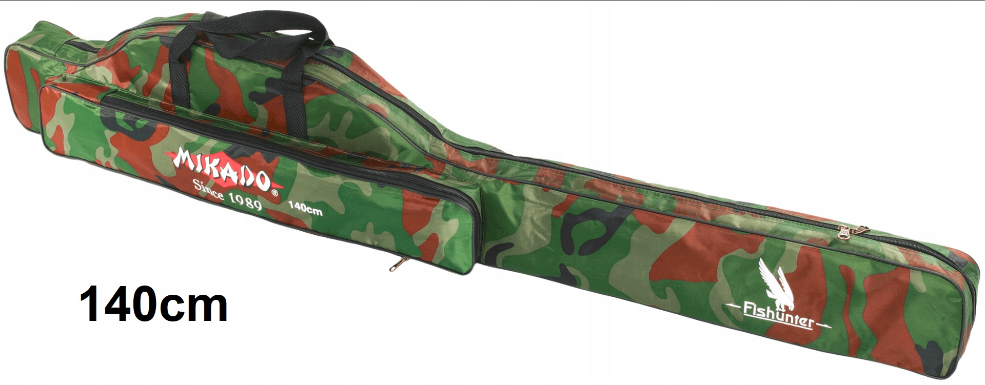 Pokrowiec na Wędkę Mikado 1-komorowy 140cm Camo