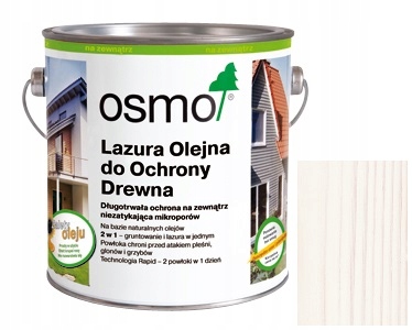 Osmo 900 0,75L Lazura na fasády Bílá Wawa
