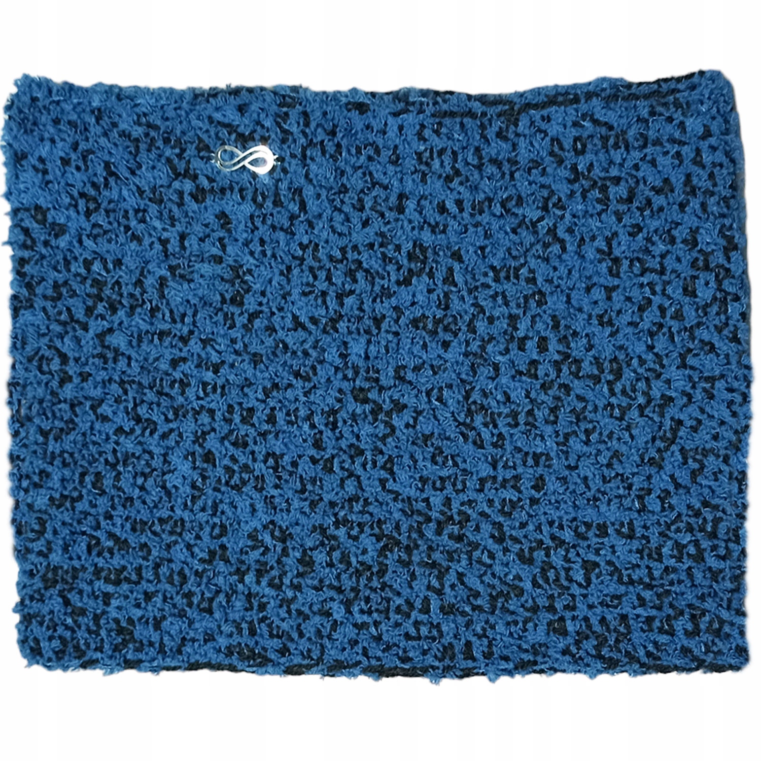 nákrčník Milu Soft handmade háček šála Jeans Černá