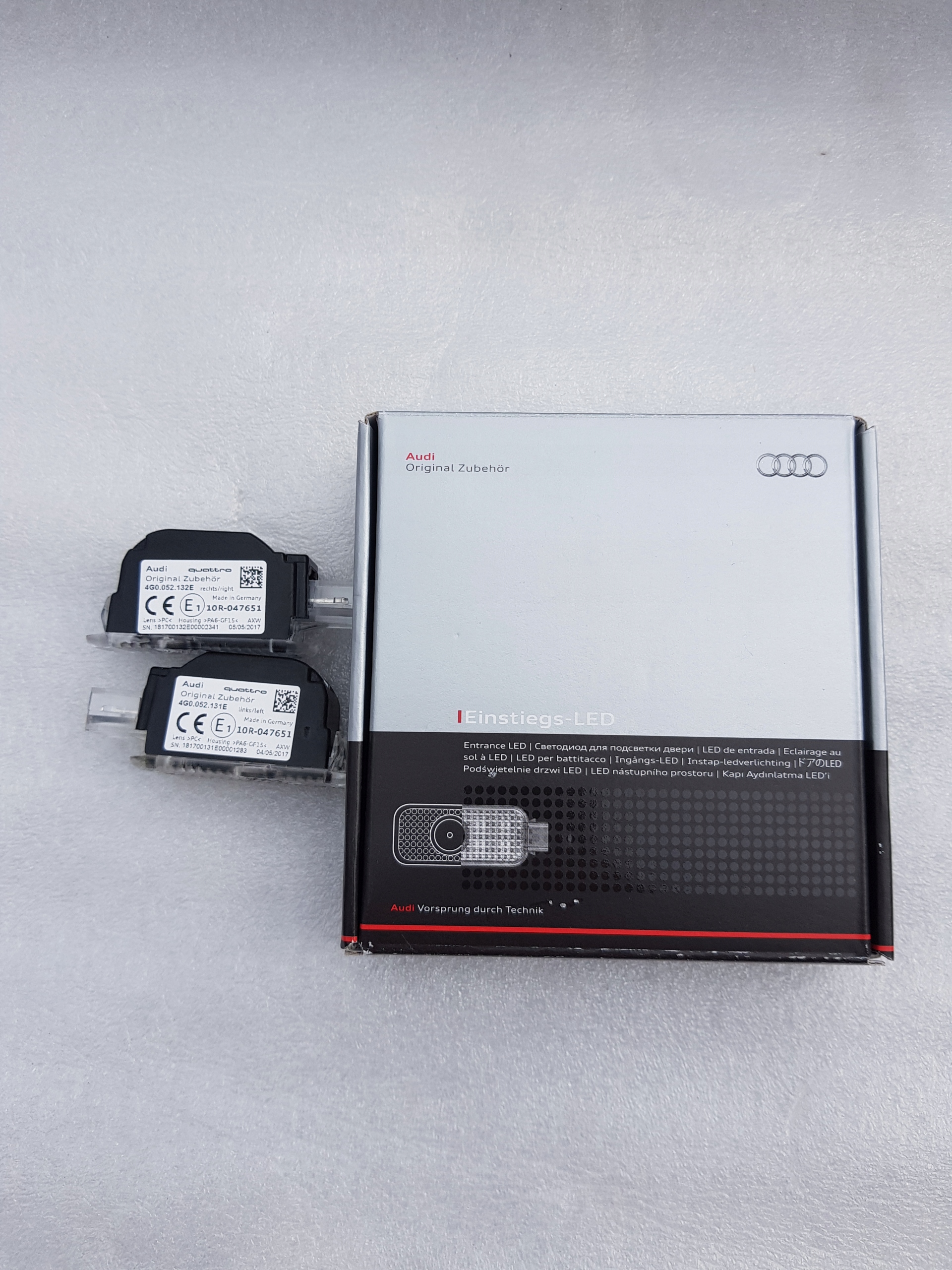 4G0052130H - Светодиодный проектор Quattro Audi Ori