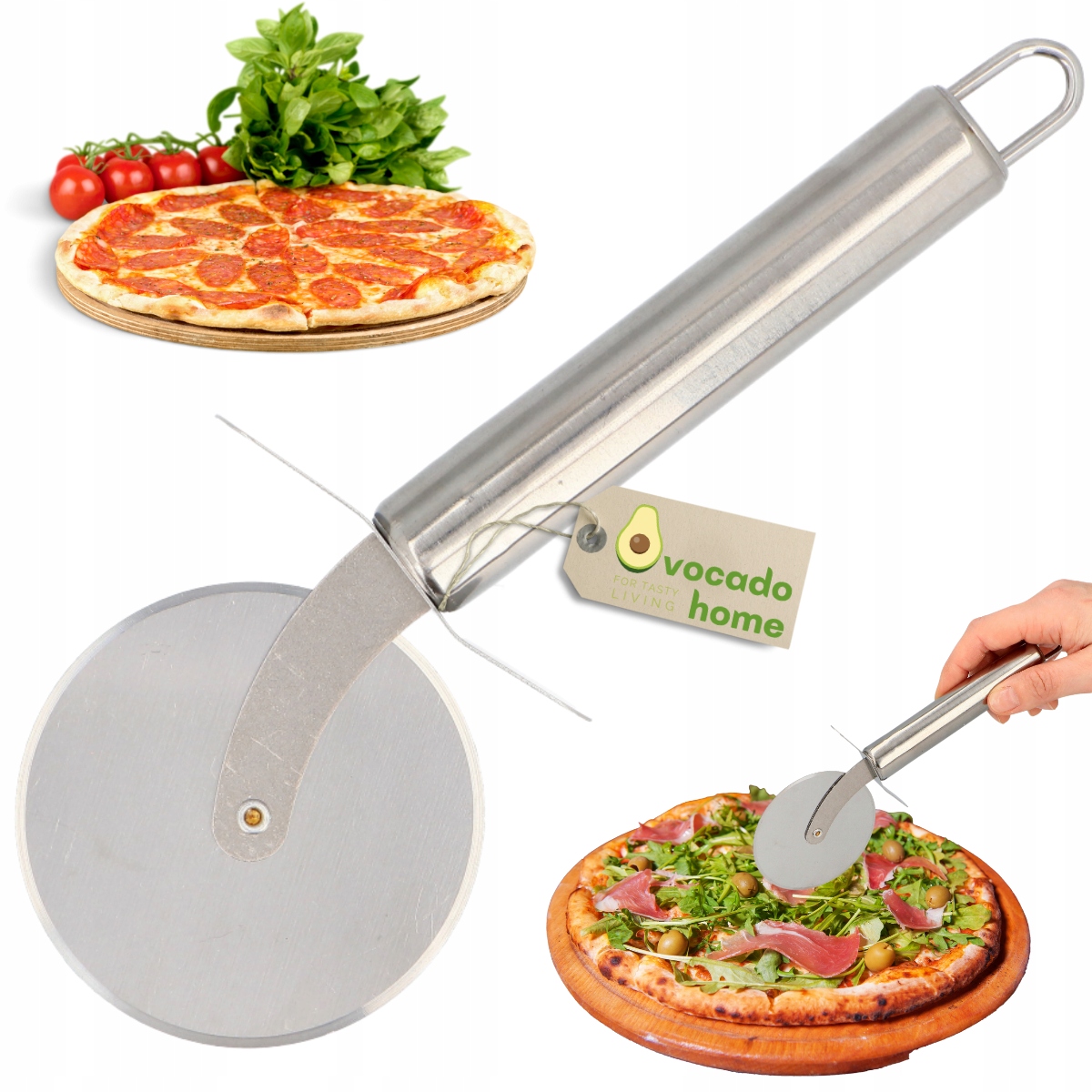 

Nóż Do Pizzy radełko do Krojenia pizzy Okrągły