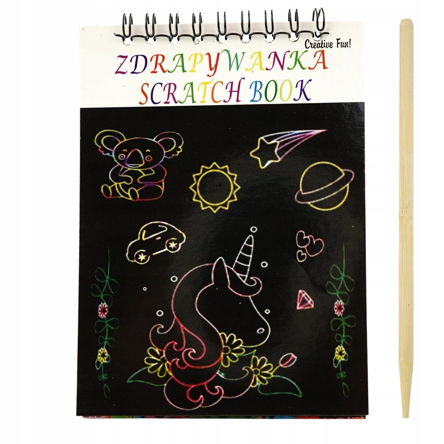 

Wydrapywanka Zdrapywanka Kolorowanka Notes 14x10