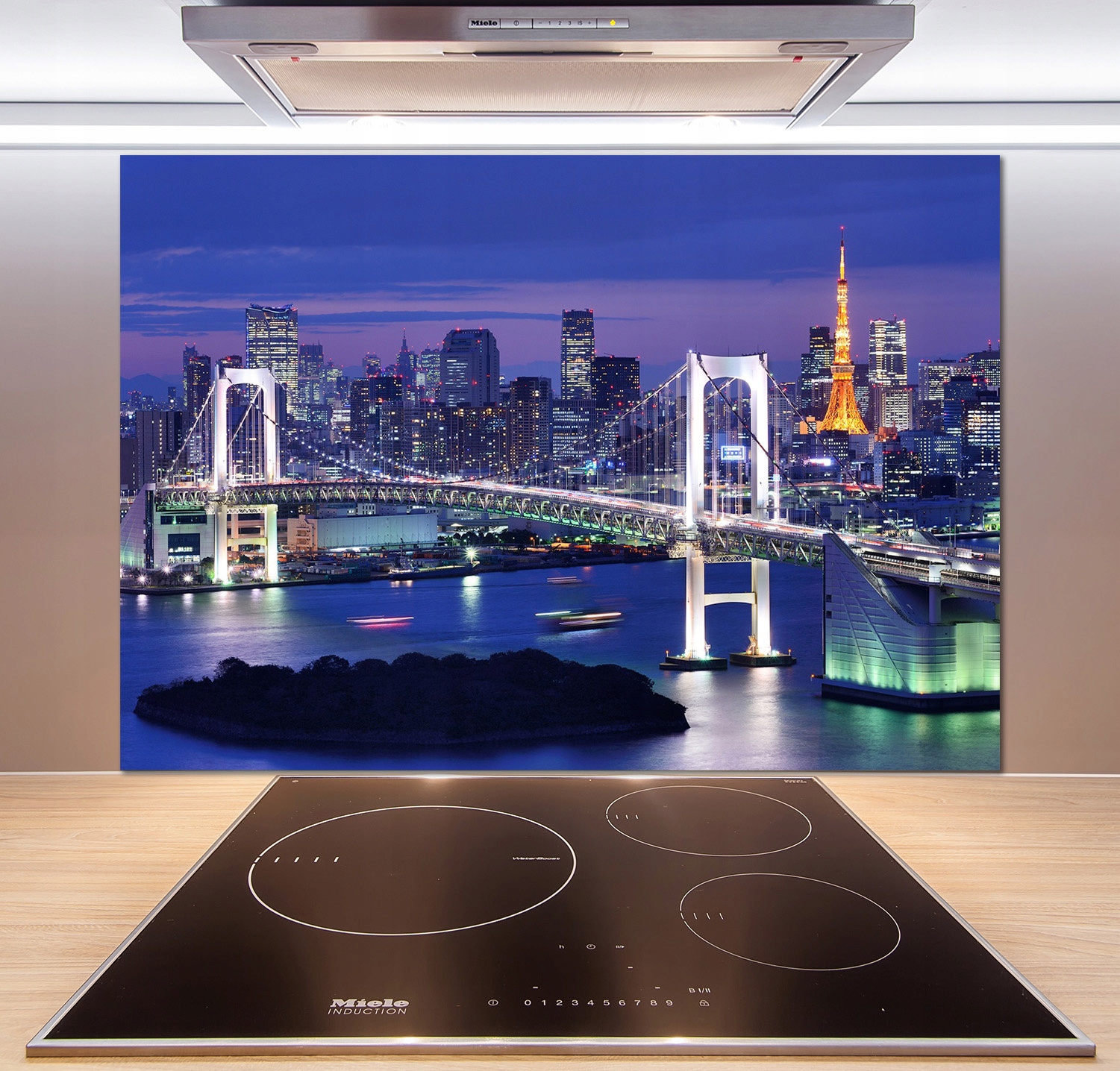 

Panel dekor szkło Most w Tokio 100x70 cm + Klej
