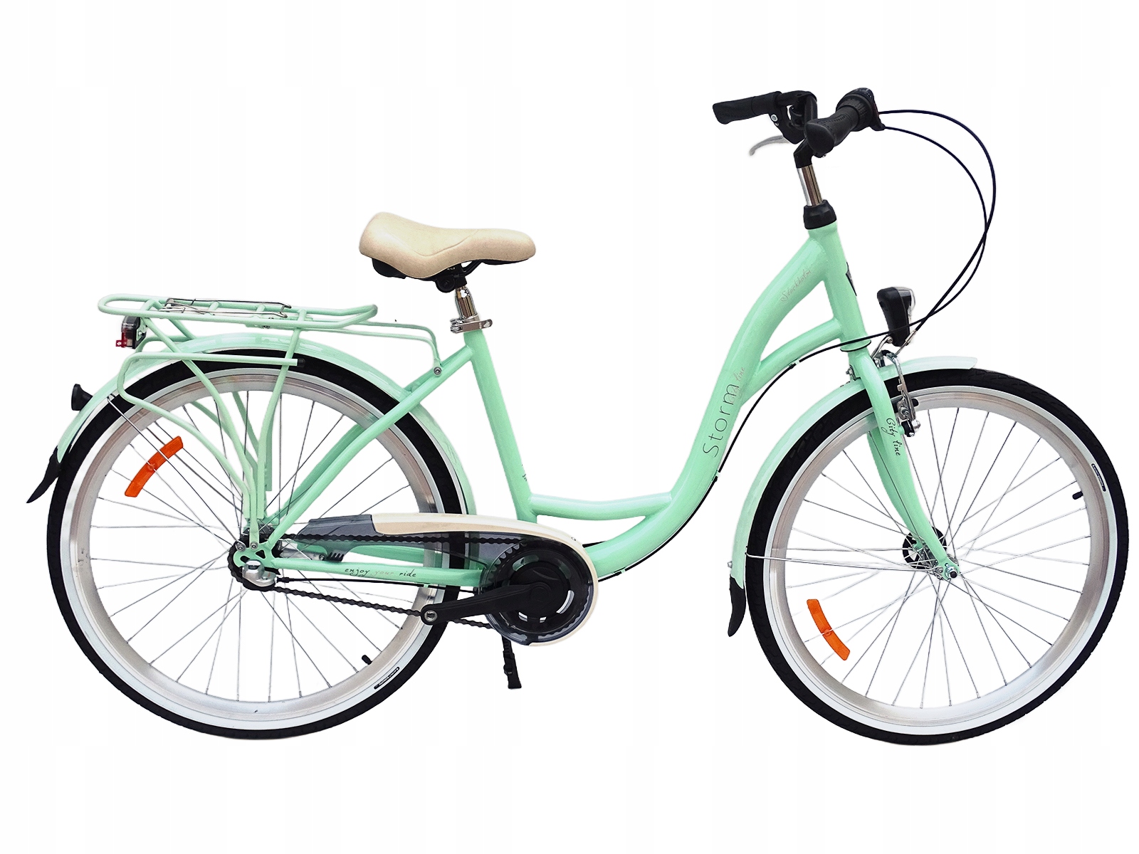 Rower Storm 26 Stockholm 3 Biegi Komunia Miętowy 17'' Mięta