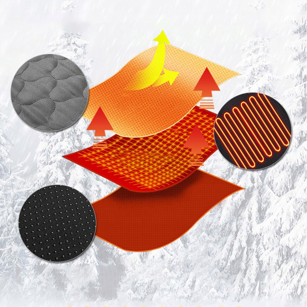 PODGRZEWANY MATERAC WKŁADKA do ŚPIWORA + POWERBANK ŚPIWÓR ZIMOWY Materiał dominujący poliester