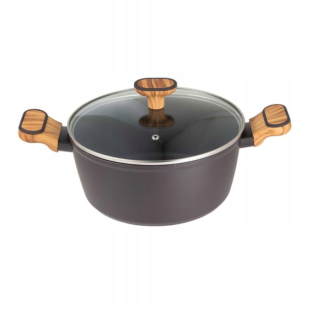 Hrniec Multiclad 24 cm s pokrievkou Bergner Bg-56037 Charcoal