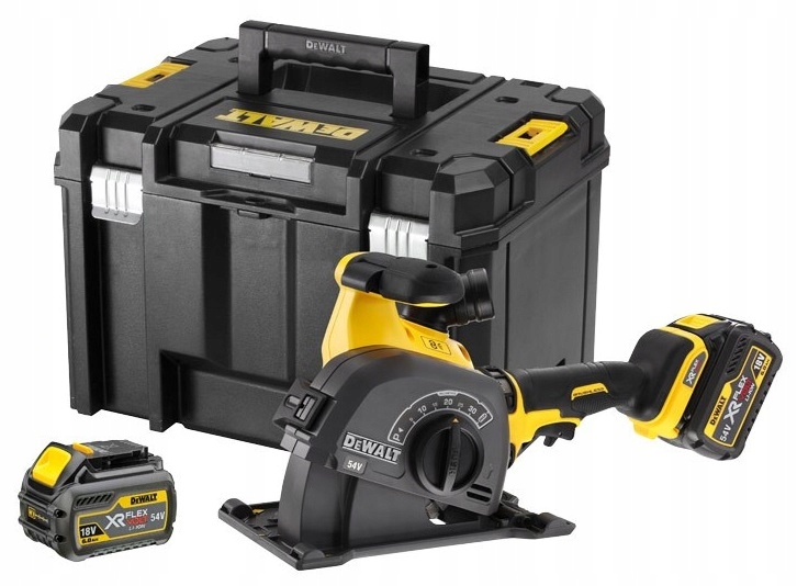 Akumulatorowa bruzdownica DeWalt DCG200T2 Brushless Flexvolt 2 akumulator