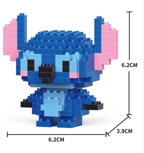 Klocki Lilo & Stitch Stich Figurka Pudełko Box EAN (GTIN) 9516194117