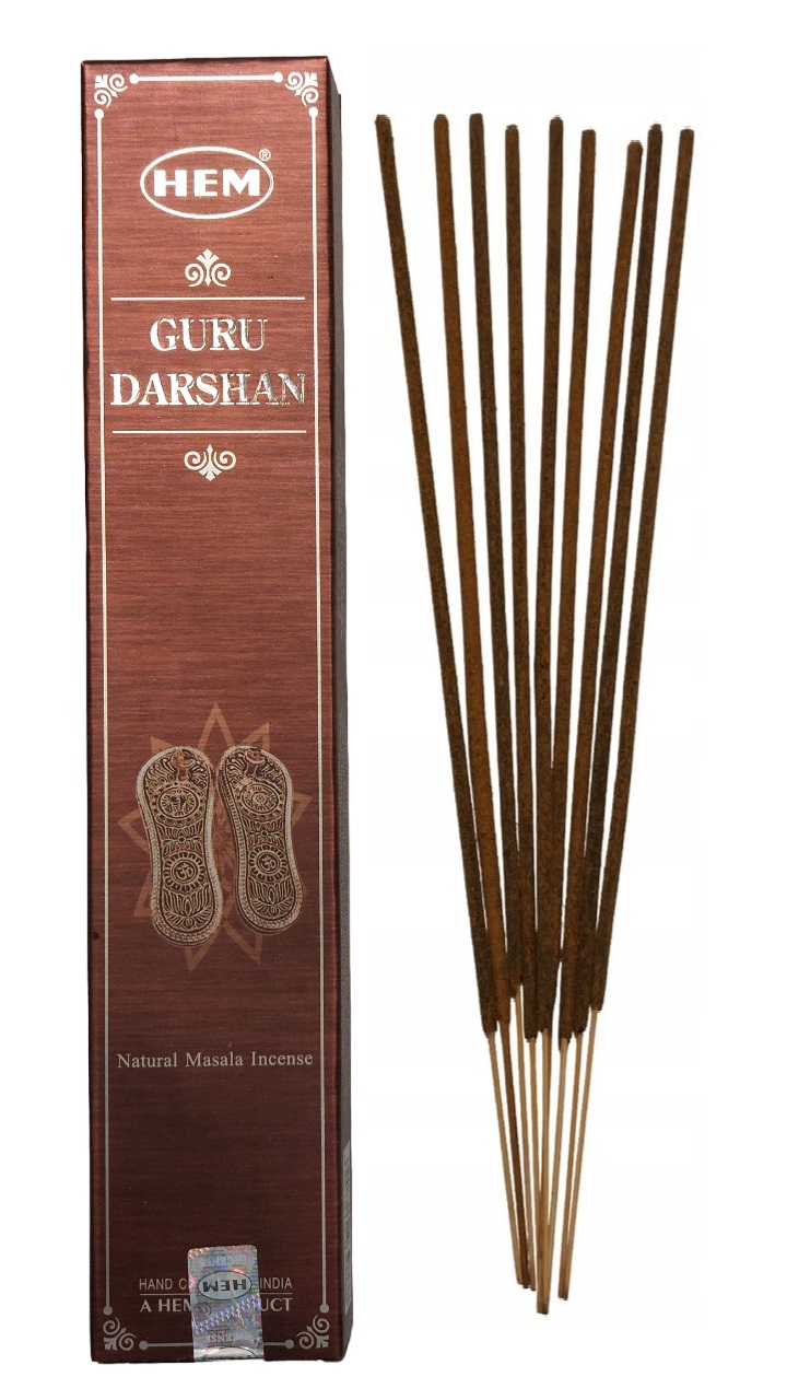 

Kadzidła Pyłkowe Guru Darshan Hem 15 gram