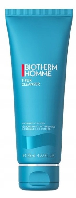 Biotherm Homme T-Pur Cleanser gel na mytí obličeje 125 ml