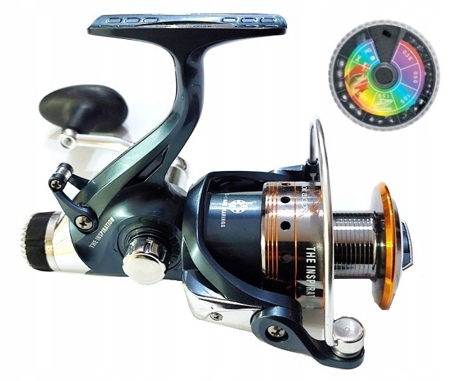 Kołowrotek 10 Łożysk Hokkaido Inspiration 4000 Wolny Bieg Ołów