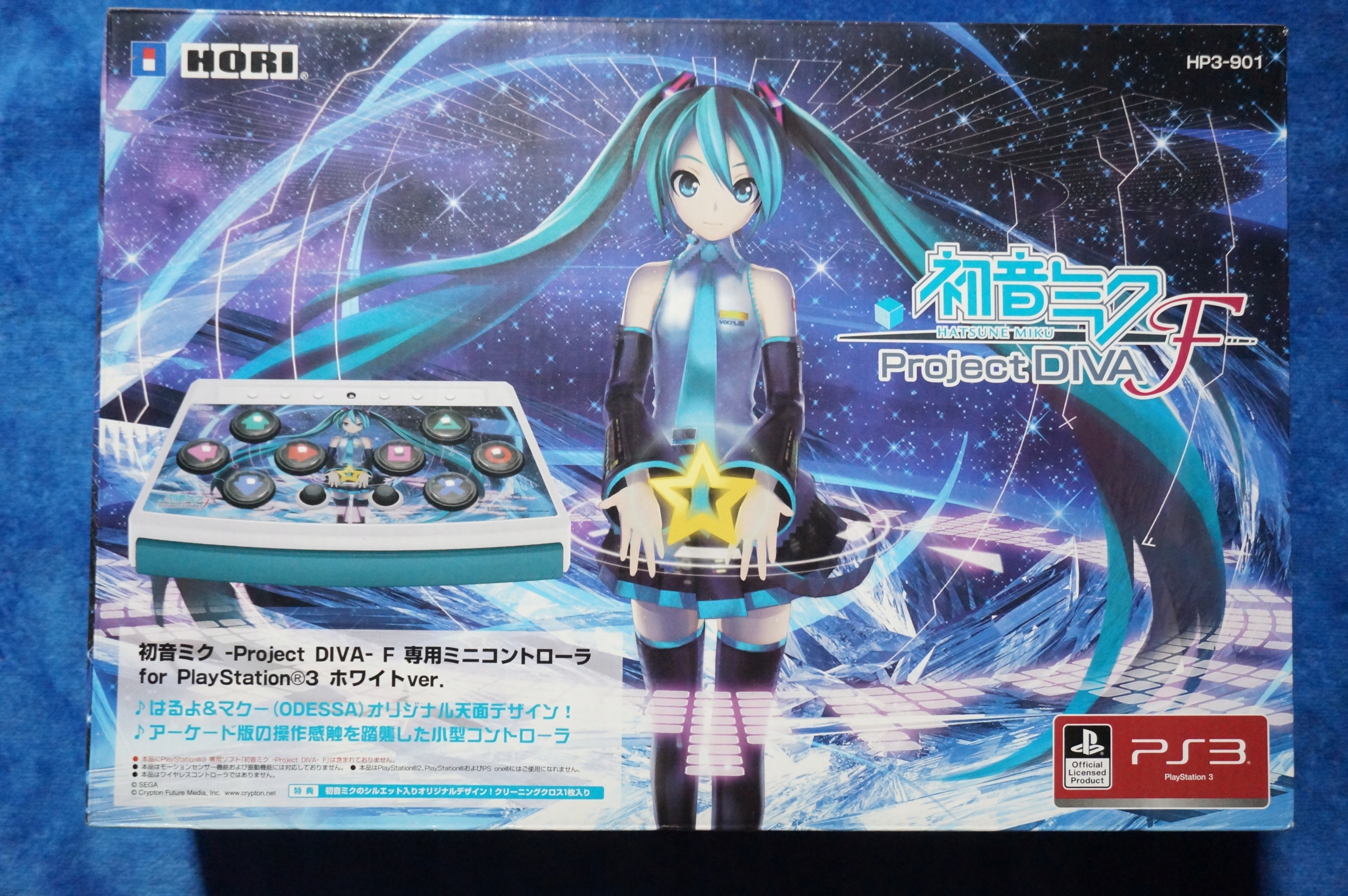 Kontoler PS3 Hatsune Projet Diva F Miku Nowy Unikat Hori HP3-901