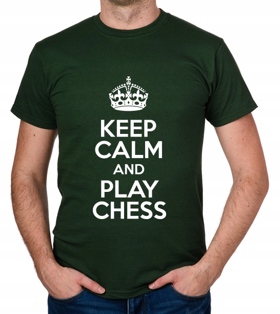 

koszulka Keep Calm And Play Chess prezent
