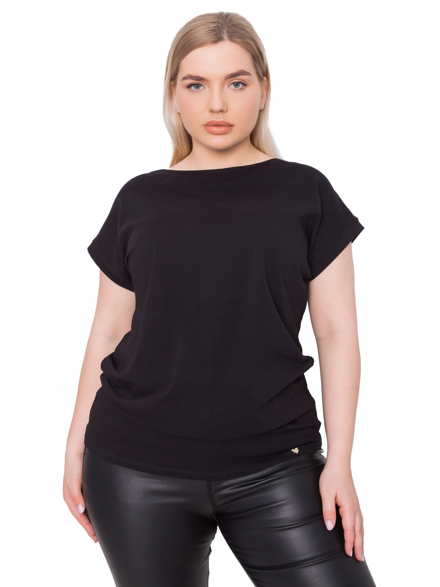 

Bawełniana Koszulka Damska t-shirt Plus Size - XL