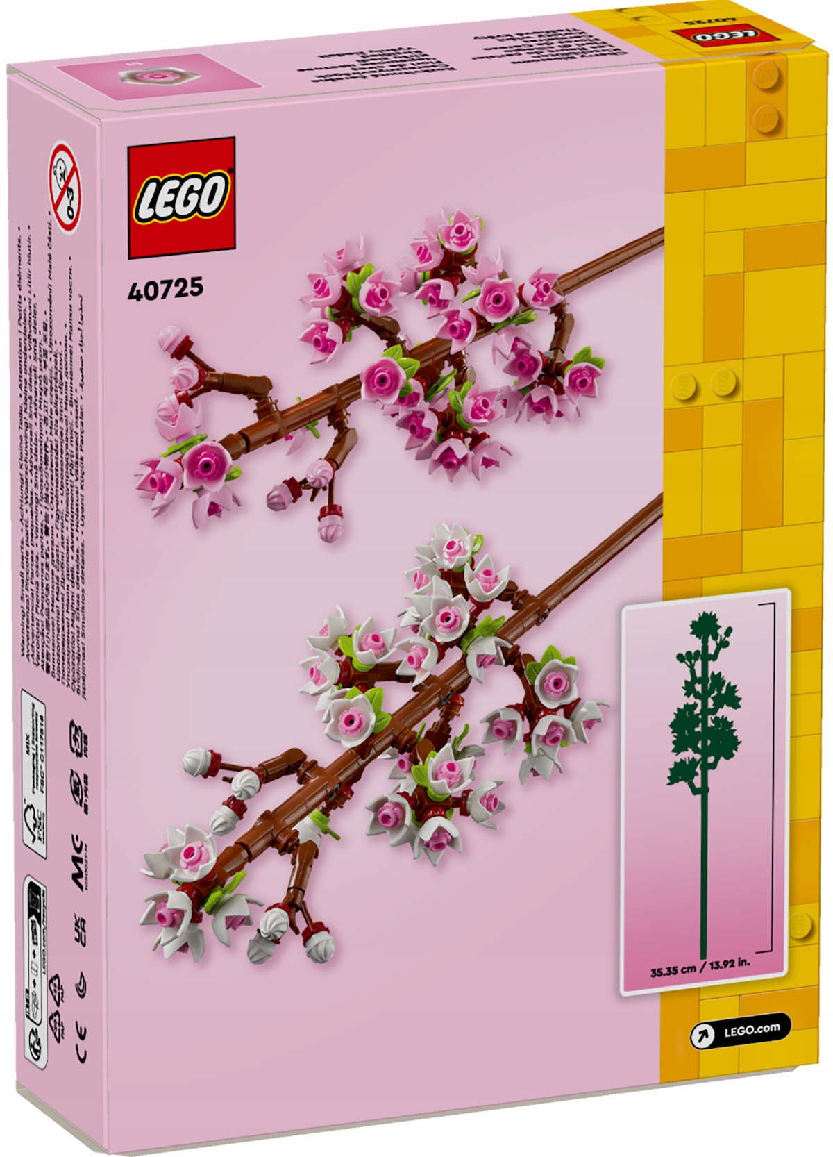 LEGO ICONS KWIATY WIŚNI 40725 Marka LEGO