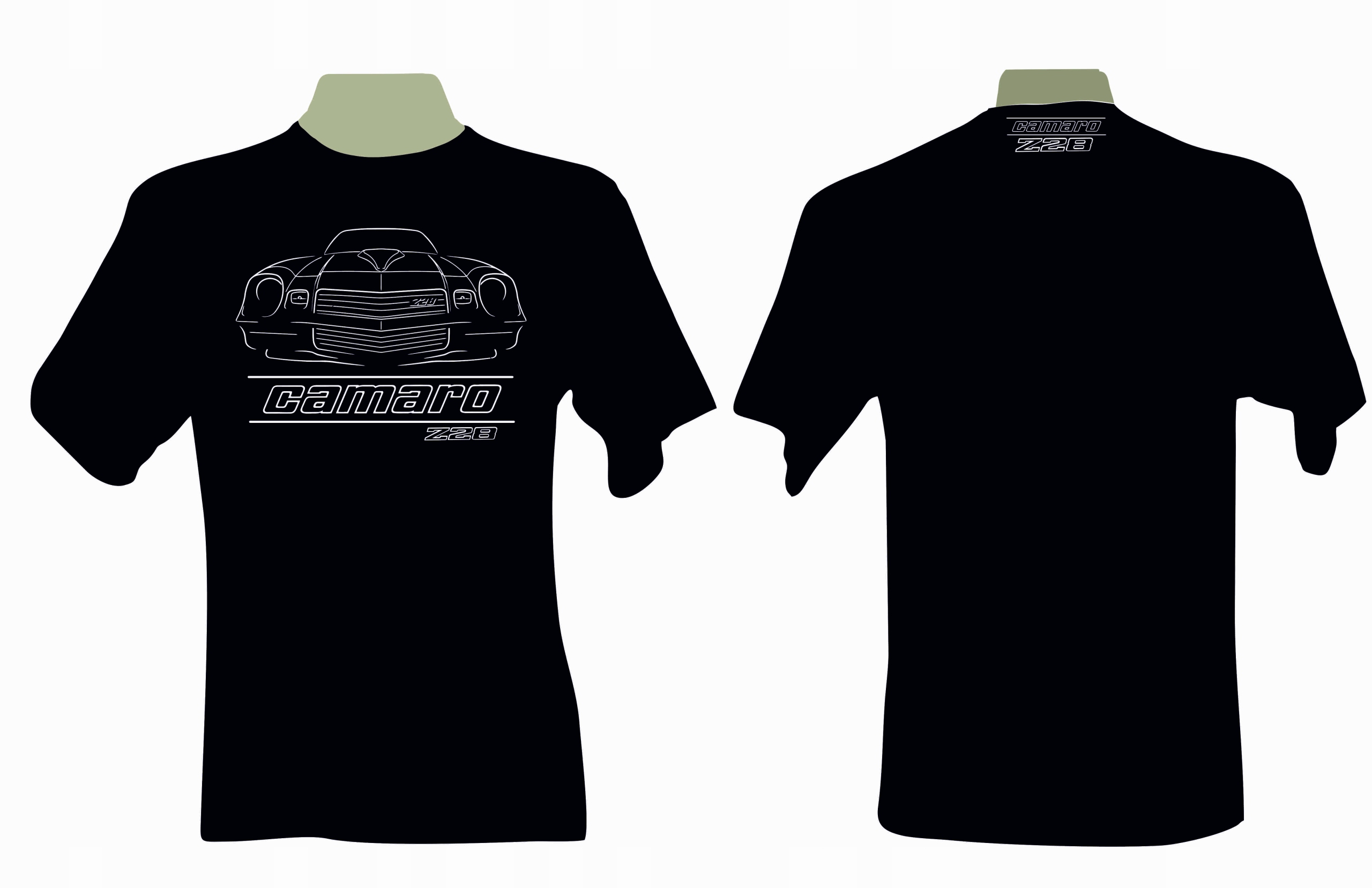 KOSZULKA T-shirt chevrolet CAMARO 2nd gen. 79' Z28 Numer katalogowy producenta 46632