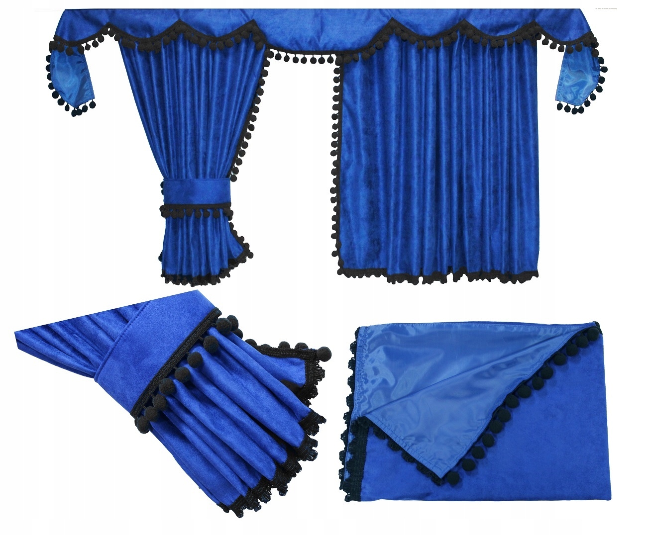 

Zasłony Firany Tir Volvo Fh 5+ haki