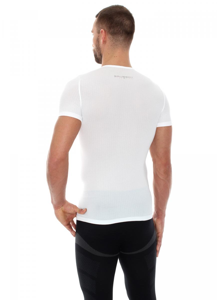 Brubeck męska KOSZULKA lekki t-shirt z siatki - M Kolekcja Base Layer