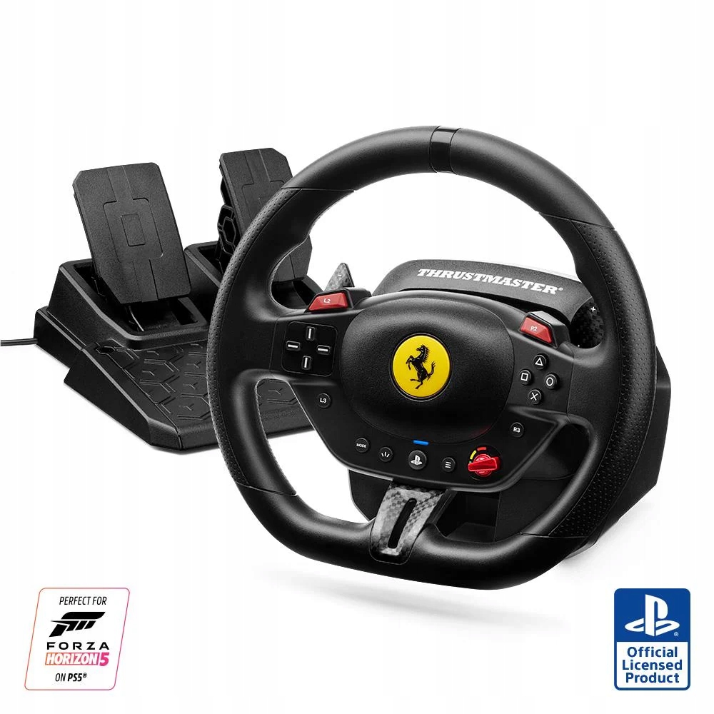 Thrustmaster Racing Wheel T98-P Ferrari 296 Gtb Czarny
