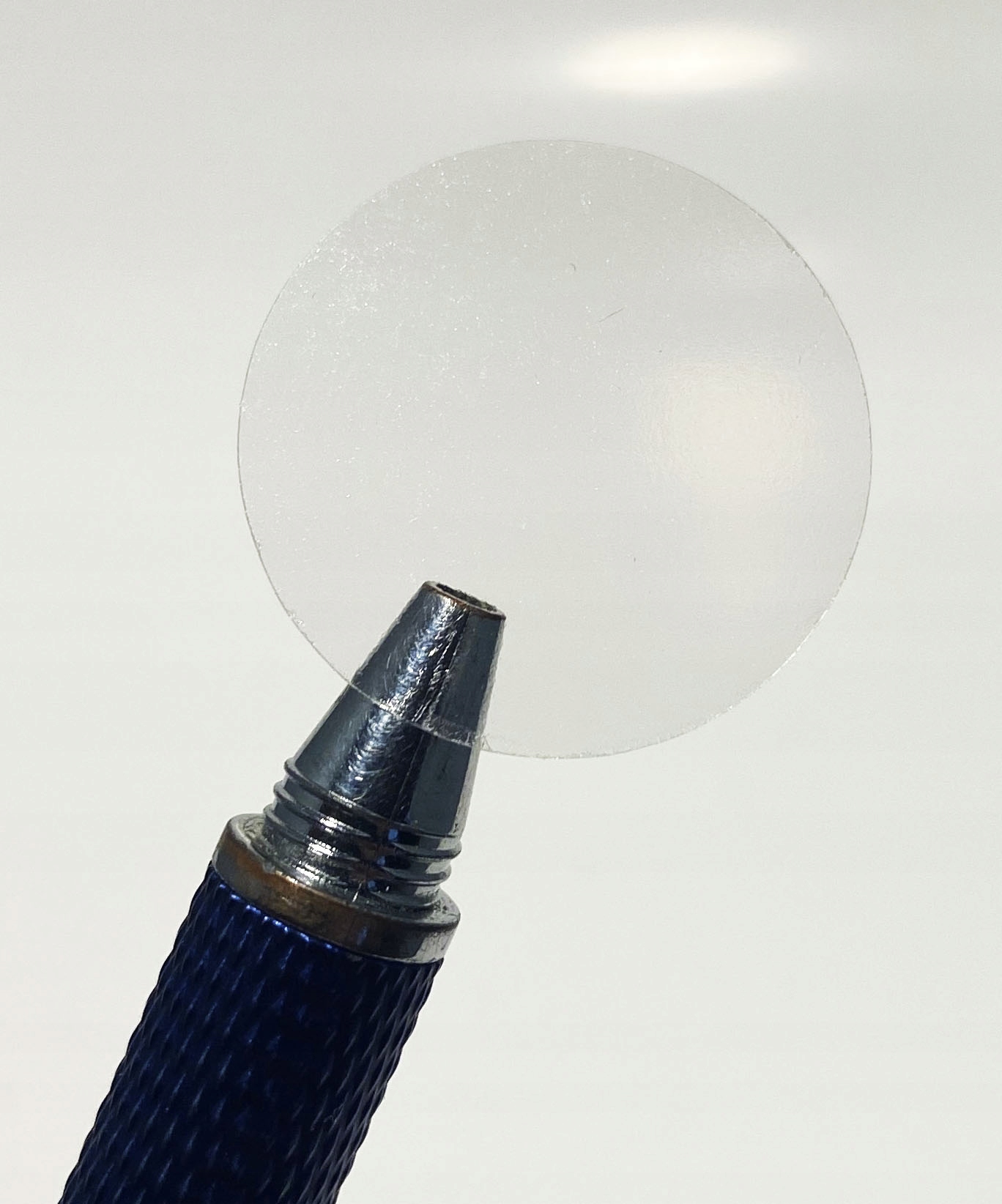 Kółka samoprzylepne przeźroczyste 2cm 230szt