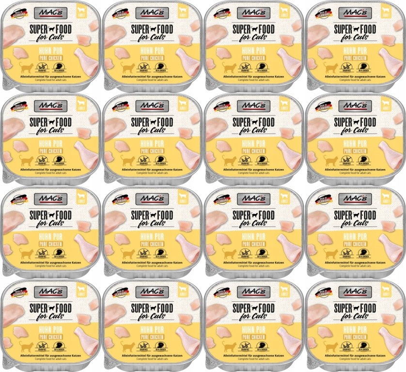 MAC's Cat šála Kuře 16 x 100 g