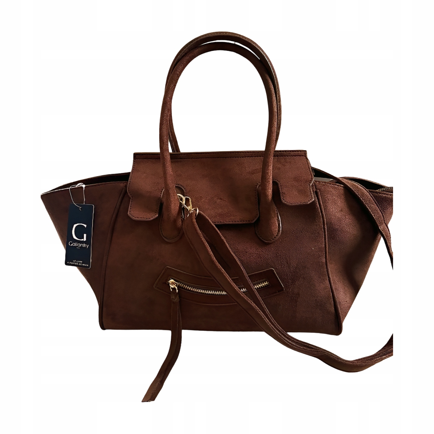 Gallantry kabelka shopper čokoládová ekosemiš