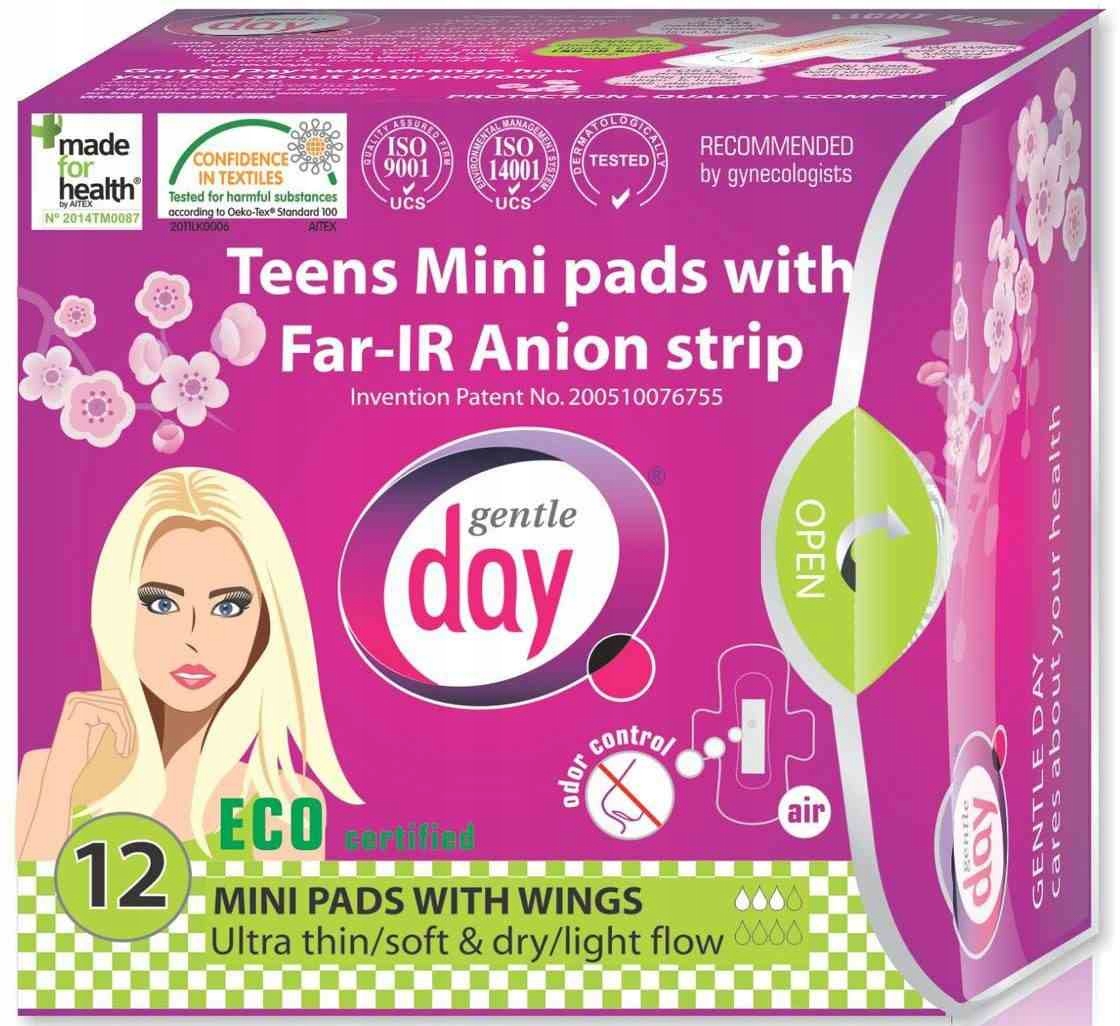 

Podpaski Higieniczne Mini Z Teens 12szt Gentle Day
