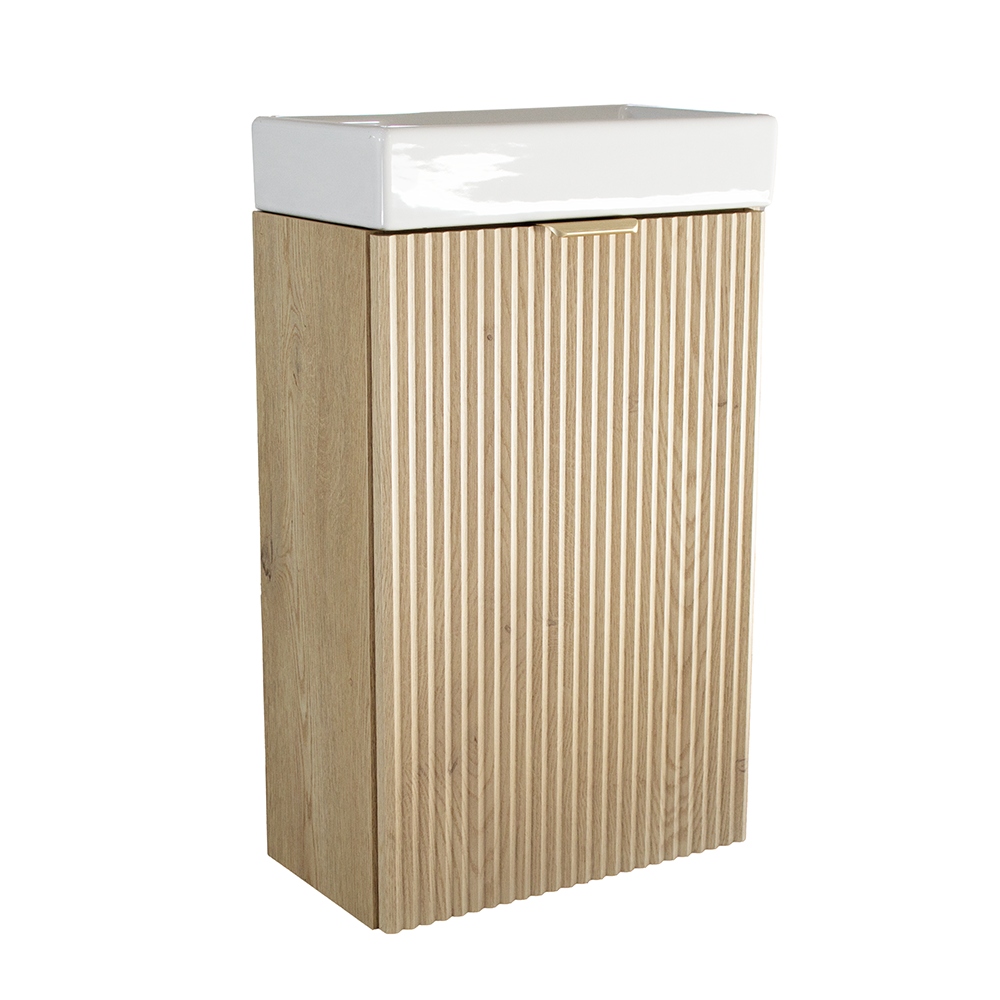 Koupelnová skříňka s umyvadlem 40 cm Dub Cremona Willy