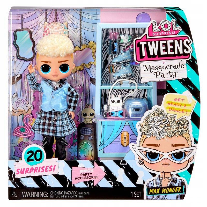 

Lol Omg Masquerade Max Wonder Tweens lalka chłopak