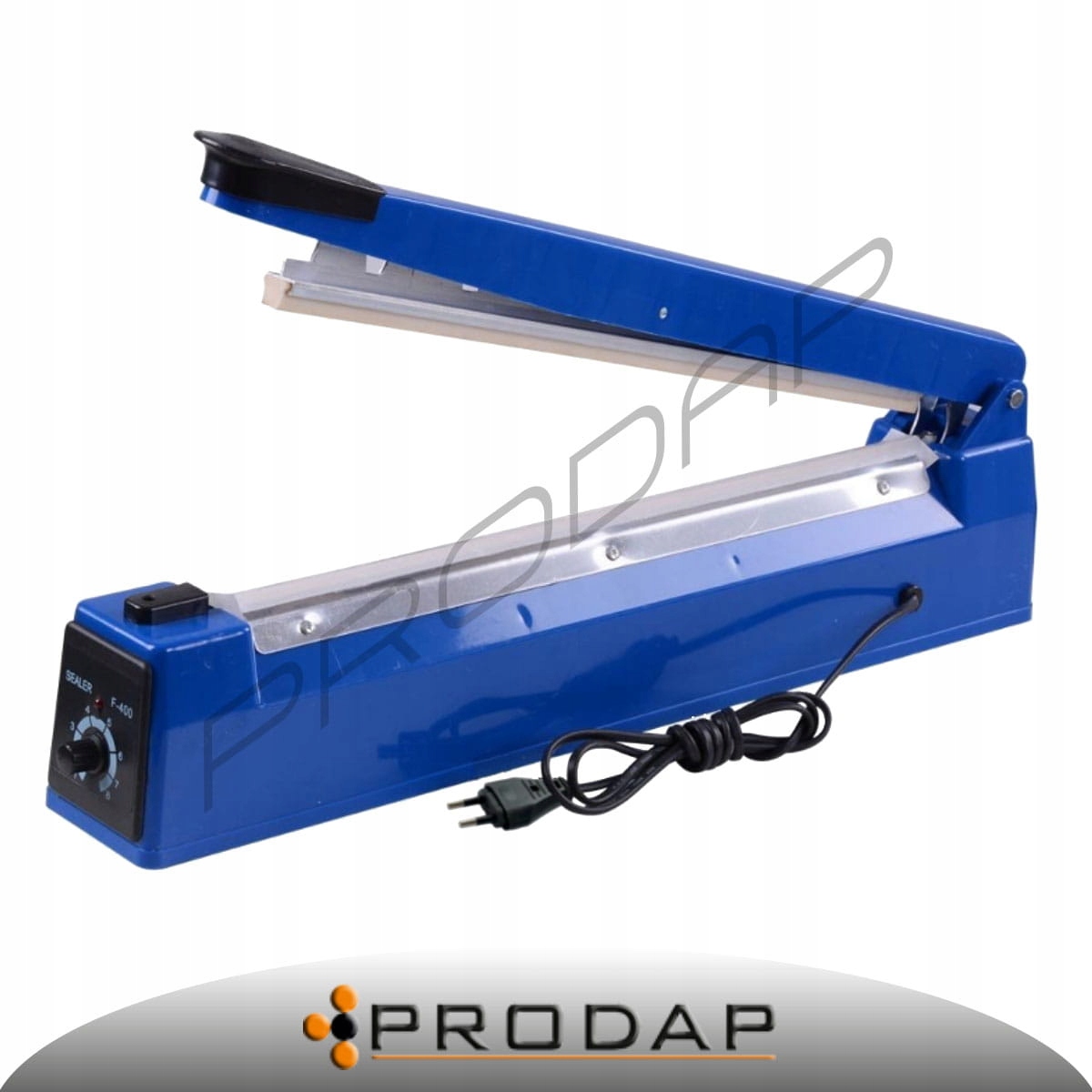 ZGRZEWARKA RĘCZNA DO FOLII WORECZKÓW OPAKOWAŃ ABS 40cm 400mm 2mm PRODAP Marka Prodap