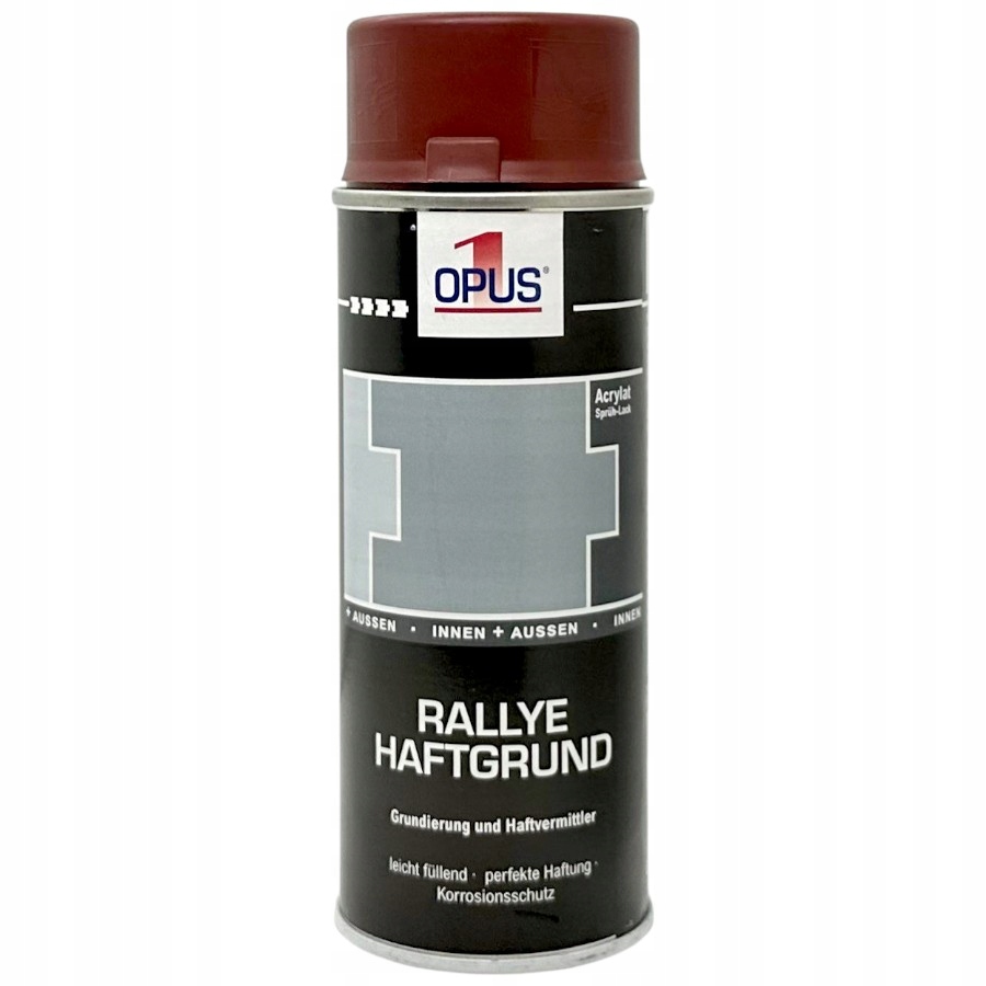 Opus1 Podkład Akrylowy Samochodowy Spray 400ML Czerwony