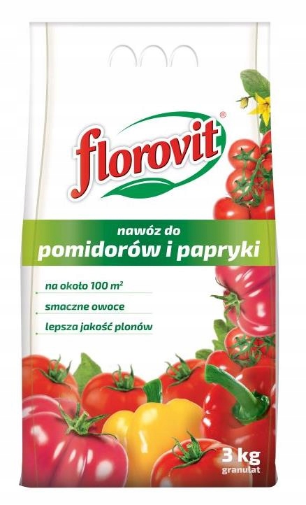 

Nawóz Do Pomidorów I Papryki Florovit 3kg na 100m²
