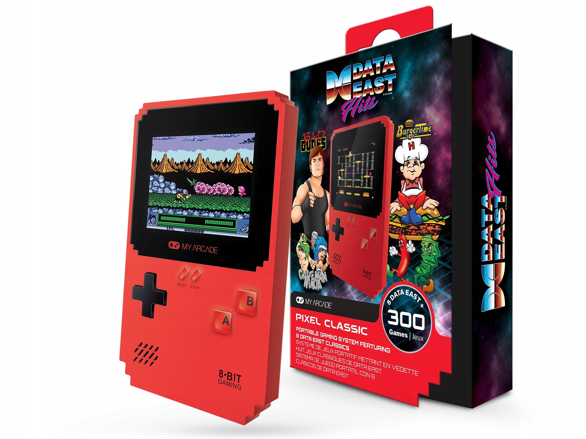 Mini Konsola Przenośna Retro 308 Gier DGUNL-3201