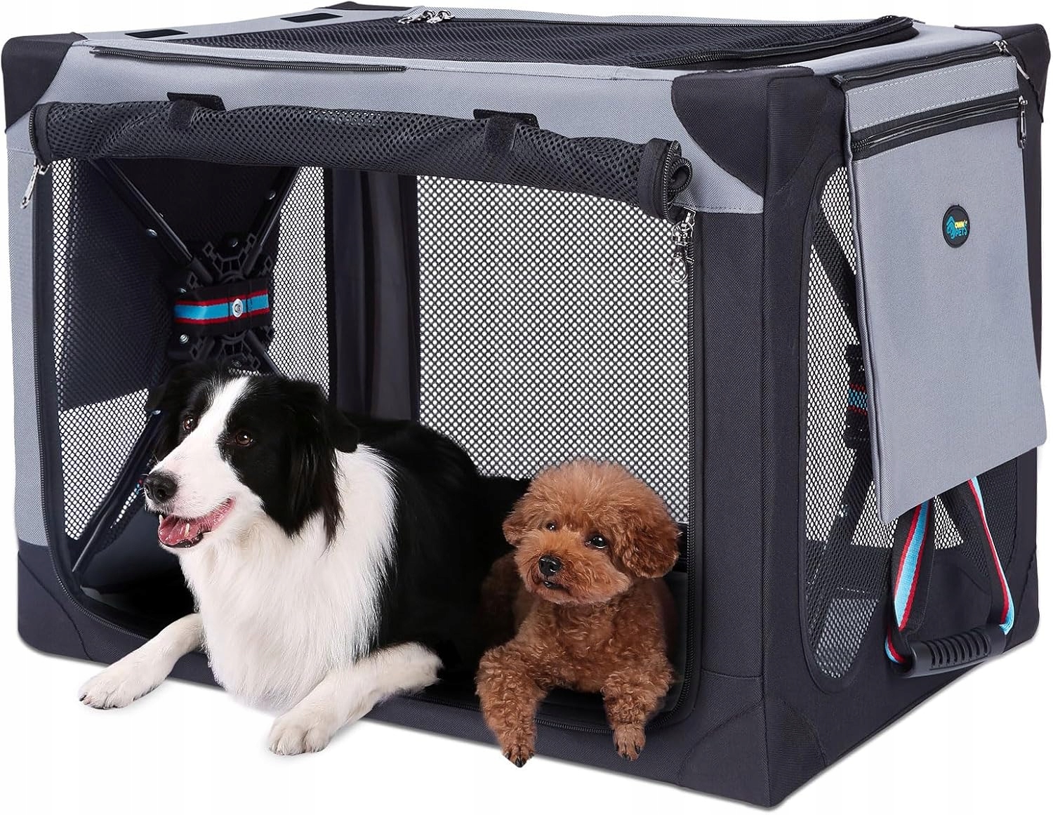 Levně Ownpets Velký přepravka kotec Taška XL chladící podložka Bonus