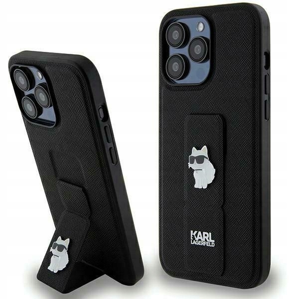 Karl Lagerfeld KLHCP13LGSACHPK iPhone 13 Pro 13 6.1" czarny/black hardcas