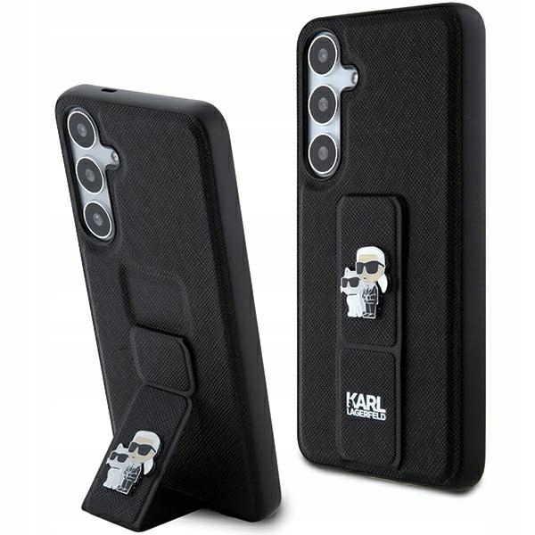 Karl Lagerfeld KLHCS24MGSAKCPK S24+ S926 černá/černá hardcase Gripstand Sa