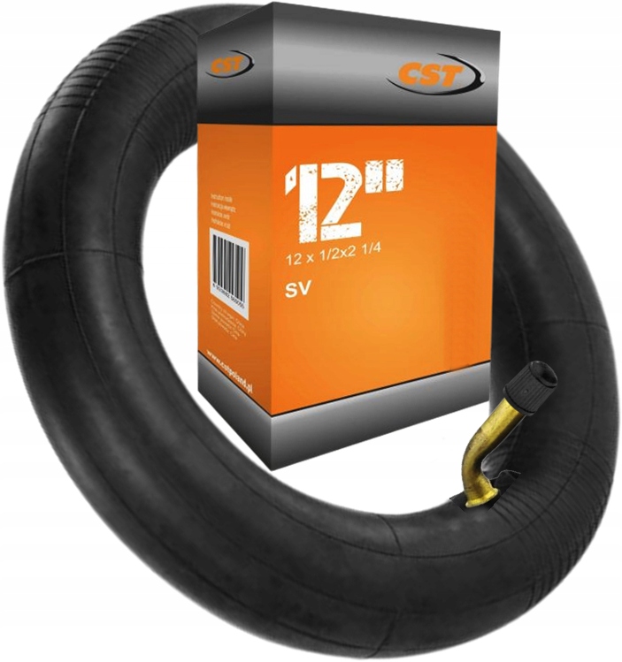 CST Dętka 12 DO WÓZKÓW Z WENTYLEM KĄTOWYM AV