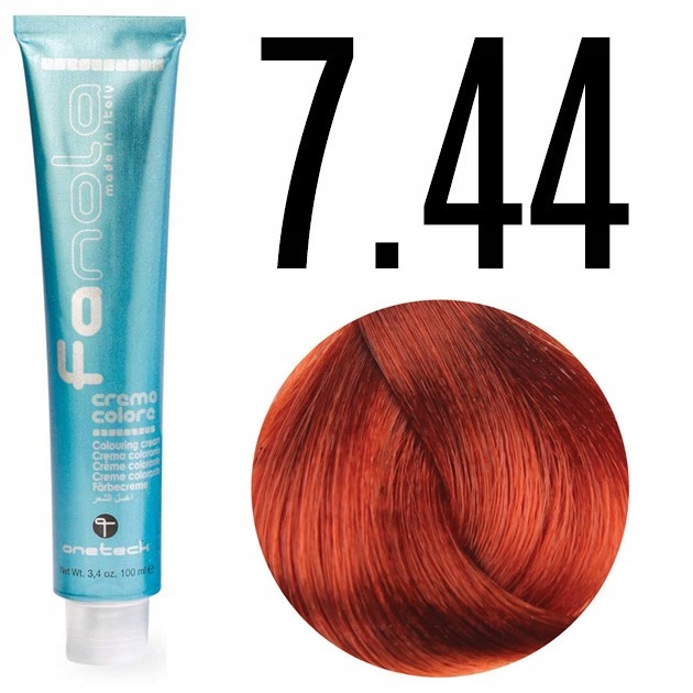 

Fanola Crema Colore 100ml Farba do włosów 7.44