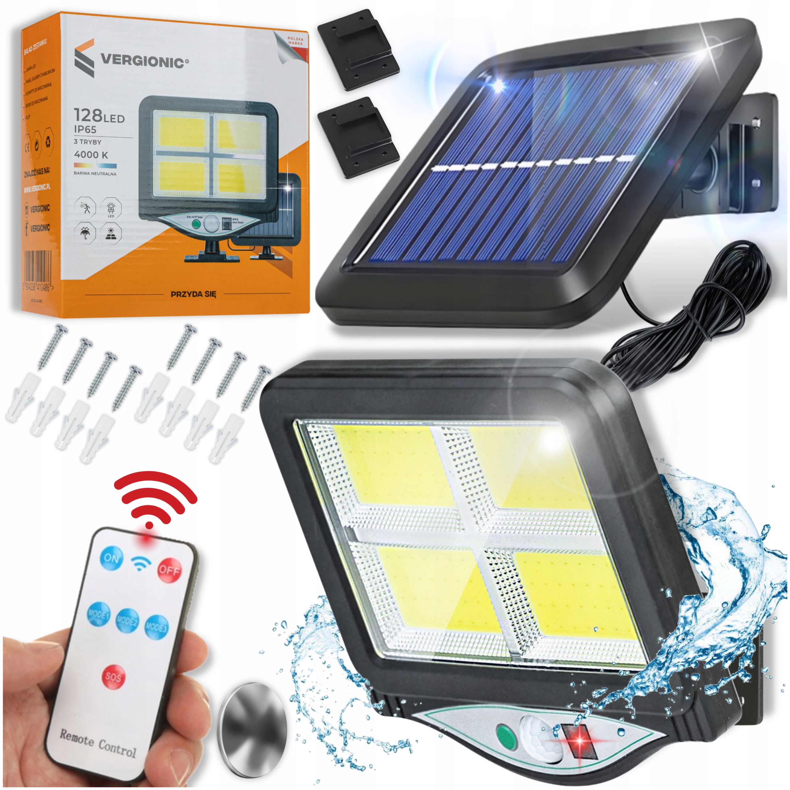 

Halogen Lampa Solarna Czujnik Ruchu I Zmierzchu