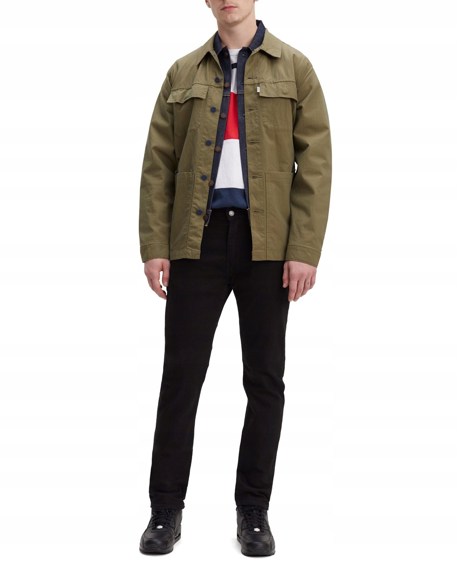 Levi's Pánské Džínové Kalhoty Černé 28/30 Jhu