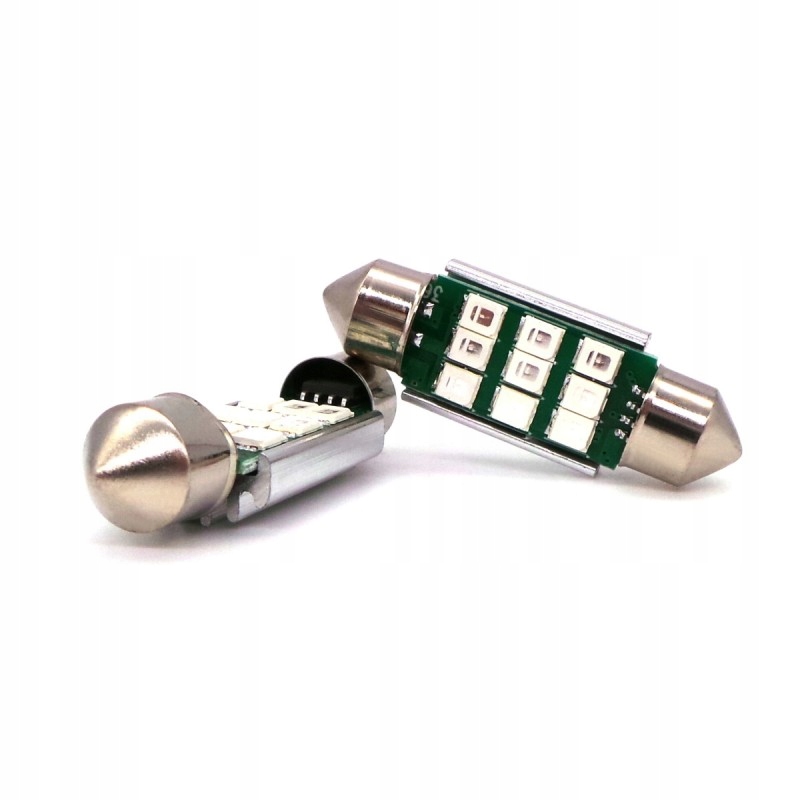 

36mm C5W żarówka Led SV8.5 12-24V Canbus Niebieska