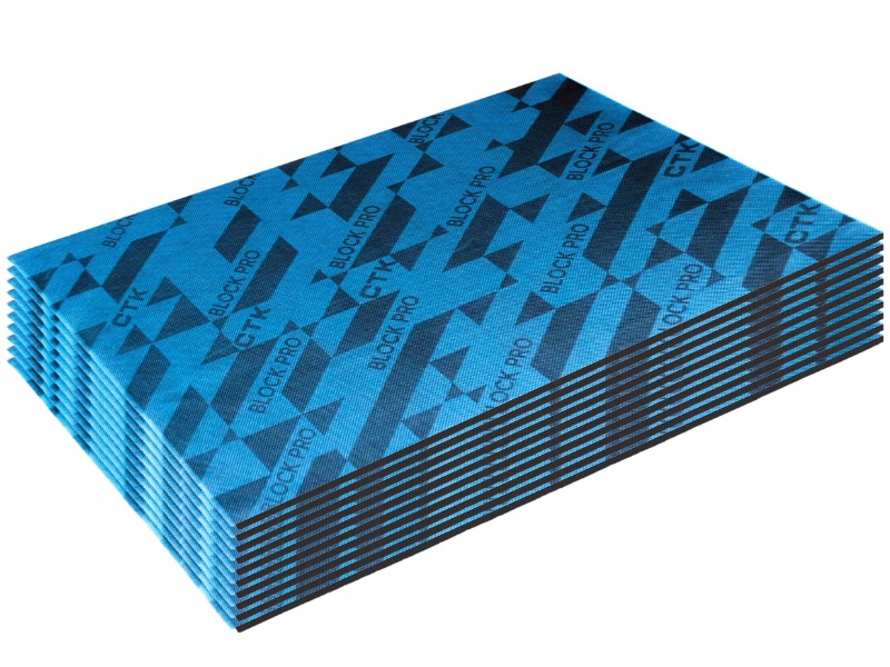 Ctk Block Pro 2.0 Box Tlumící Utlumovací rohož 2 mm 16 Ks. 3 m2 Polymer
